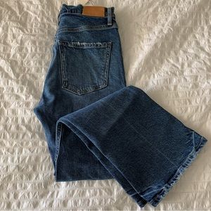 NWT Citizens of Humanity Demy Cropped Flare Organic Cotton Jeans Moments size 24